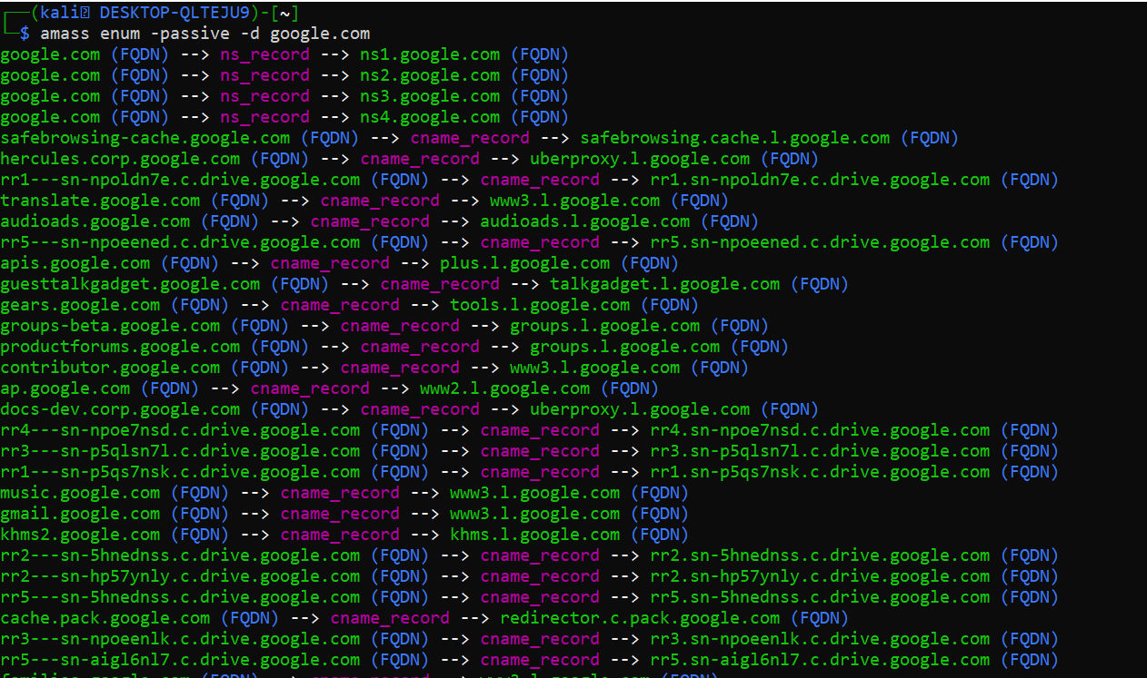 In Master subdomain HUNTING part 2. Amass is an subdomain enumeration tool. This is amass passive method to run tool. Amass passive commands.