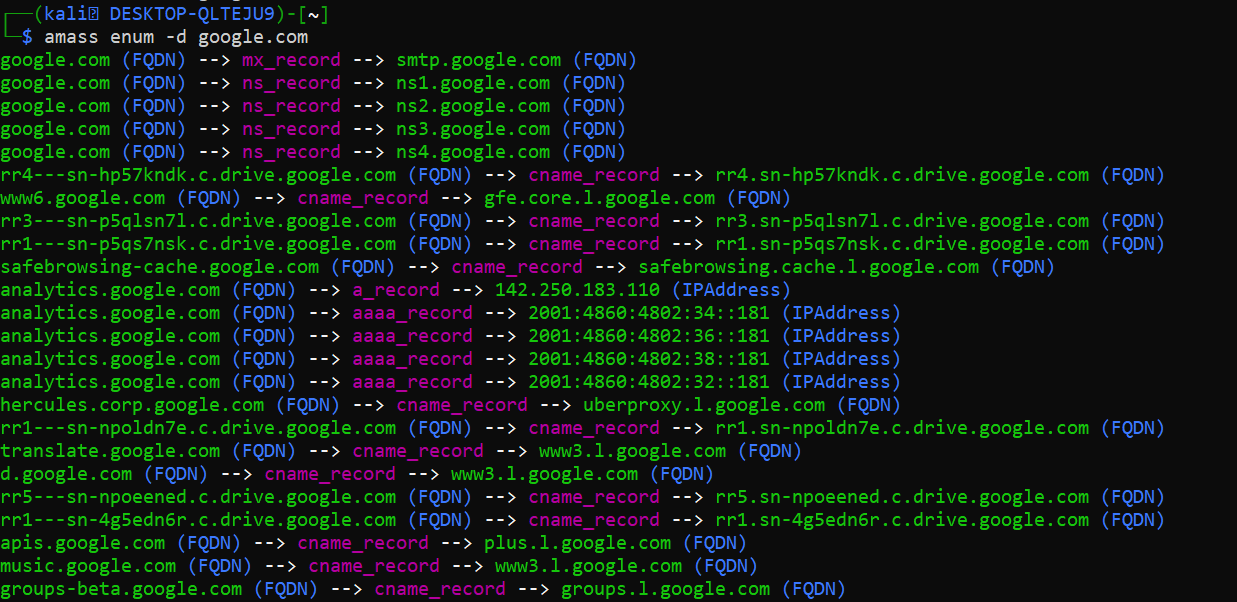 In Master subdomain HUNTING part 2. Amass command for active recon. amass active commands for subdomain enumeration.