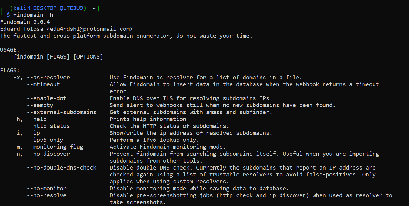 In Master subdomain hunting part 2.  we will see the Installation of Findomain for kali linux, ubuntu and etc. 