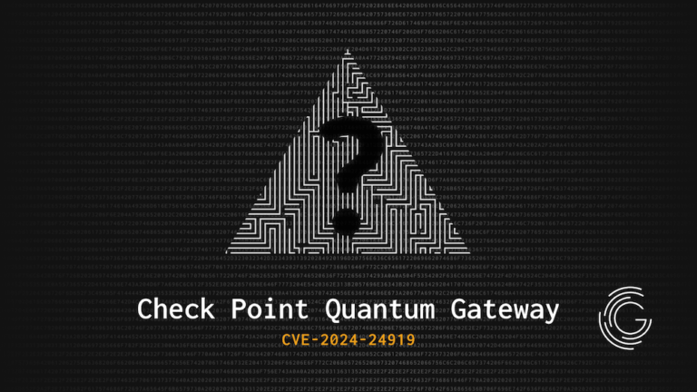 CVE−2024−24919 | Checkpoint information disclosure vulnerability.